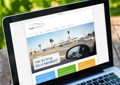 Kimskoreskole design af website