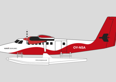 Design af Nordic Seaplanes flyver